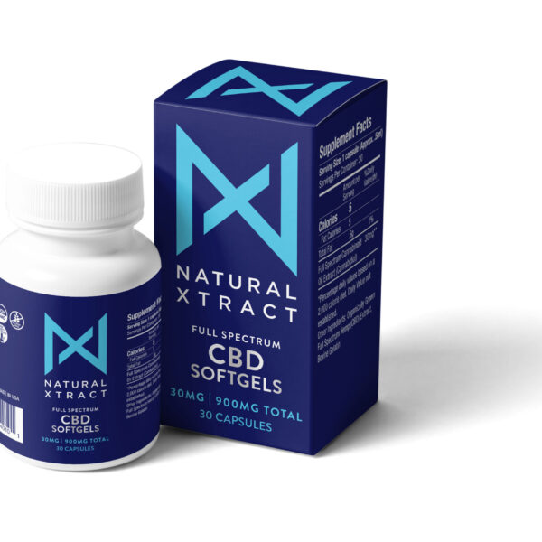 900mg  - NaturalXtract Full Spectrum Capsules