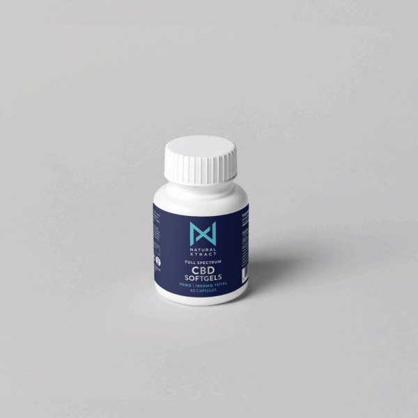 1800MG  - NaturalXtract Full Spectrum Capsules