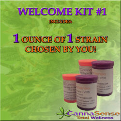 Welcome Kit 1 - 1 oz of 1 strain