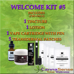 Welcome Kit 5 - CBD (Cannabadiol) Only