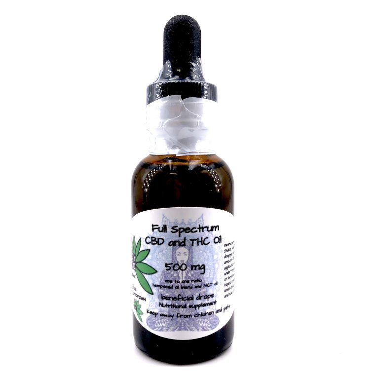 Heady 1:1 THC/CBD Tincture 500mg