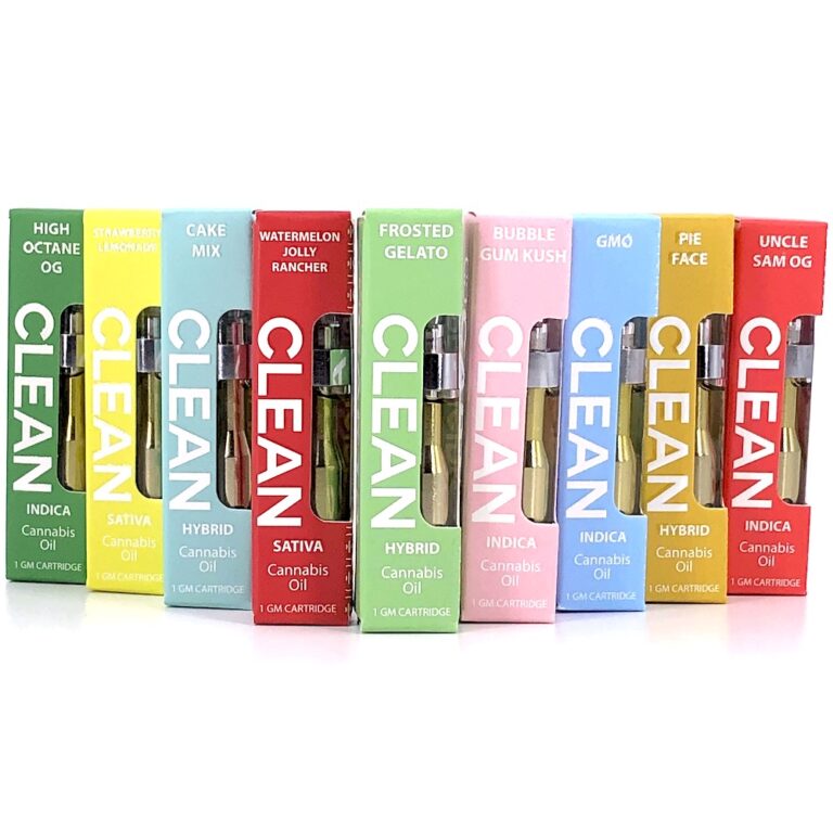 Clean Carts Vape 1g CannaSense