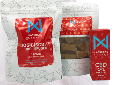 Natural Xtract CBD for Dogs Bundle Treats and Oil