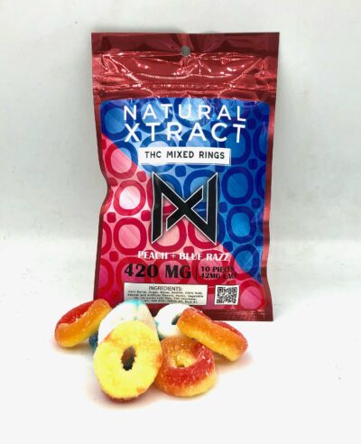 420MG - N.X THC Gummy Rings - Image 2