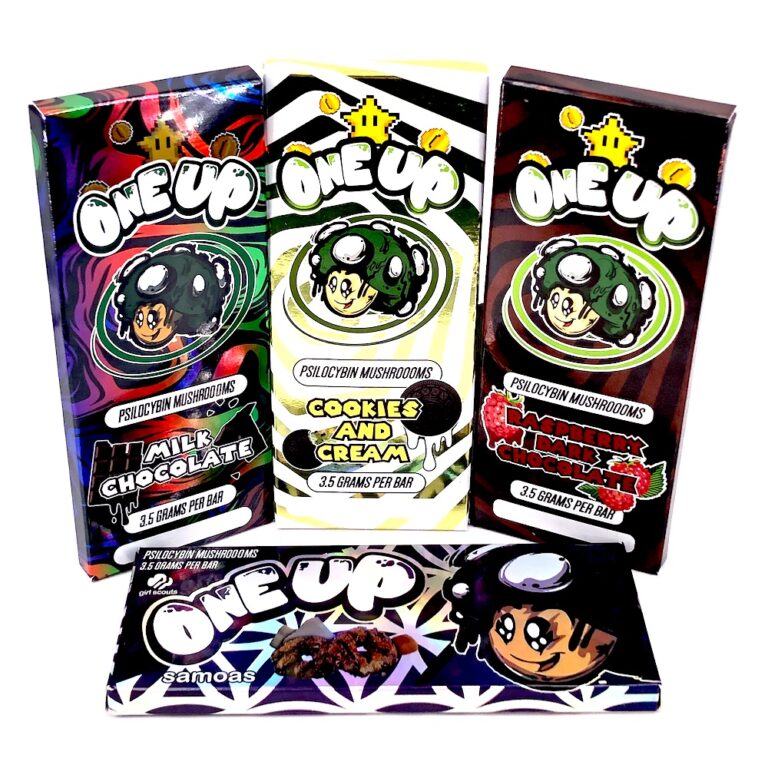 3.5g - One Up Mushroom Chocolate Bar
