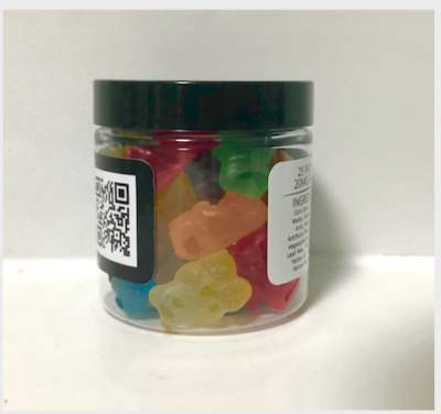 500mg - N.X Gummy Bears  THC - Image 2