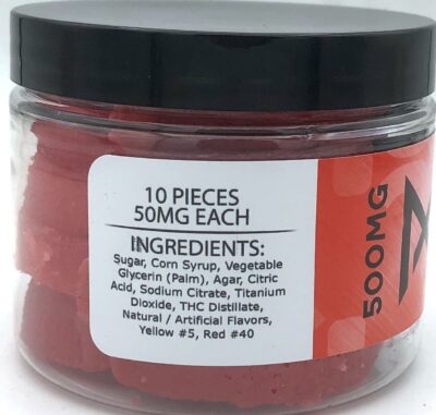 NX Vegan Fruit Slices 500mg THC - Image 4