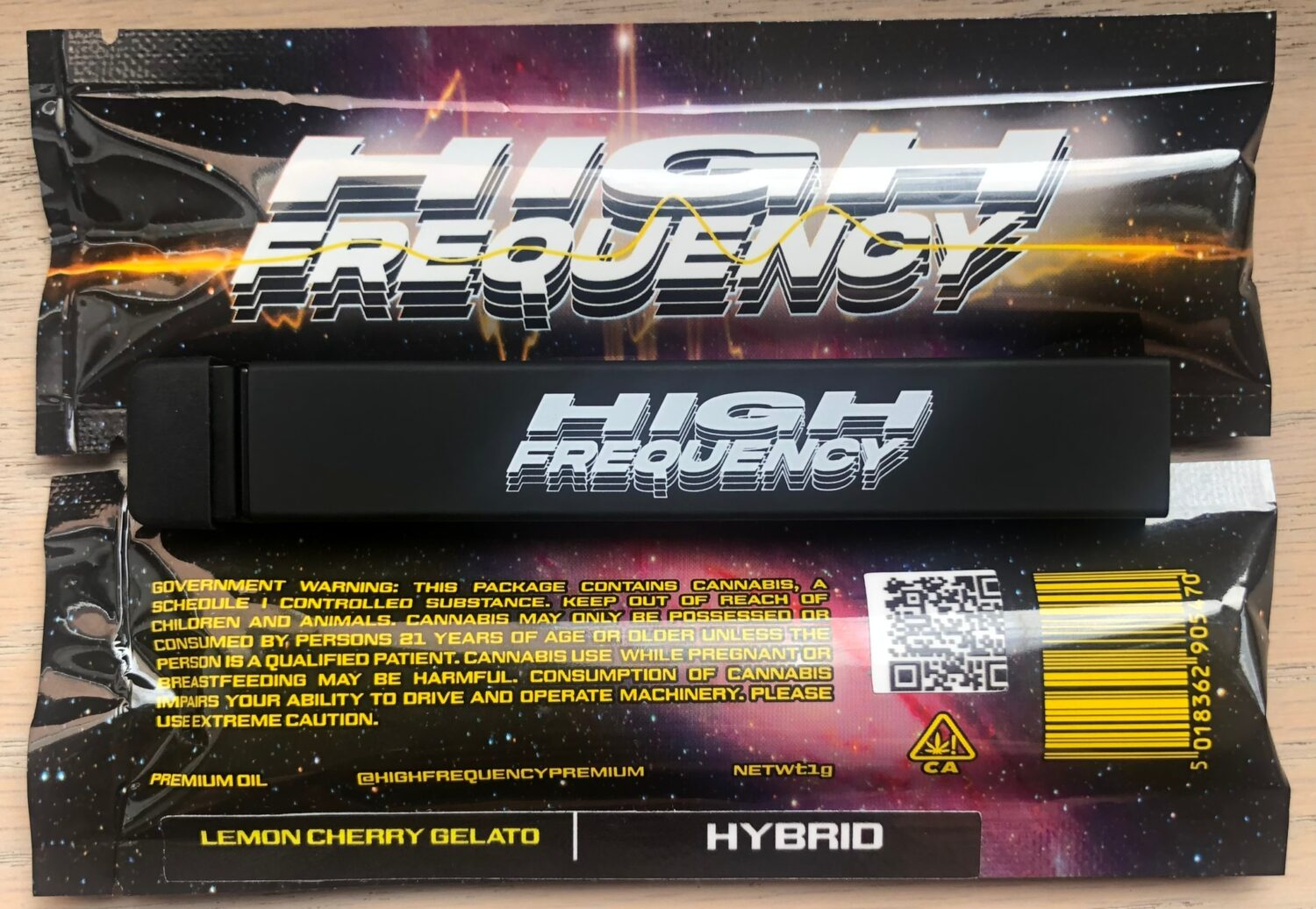 High Frequency - Vape Pen THC - 1 g - Image 3