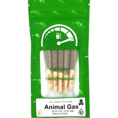 3.5g - Gas Station - Animal Gas Prerolls 5-Pack - Image 2