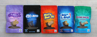 500mg - Dank Chocolate Dipped THC Infused Cookies DOGTOWN