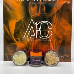 28g - Above the Clouds - Live Resin Crumble DOGTOWN