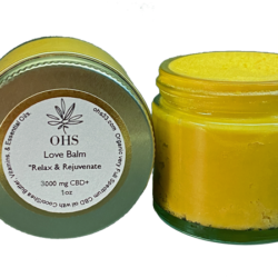 OHS Love Balm Topical - Full Spec. Nano CBD Oil w/ max Vitamins + THC Pain Relief  1 oz