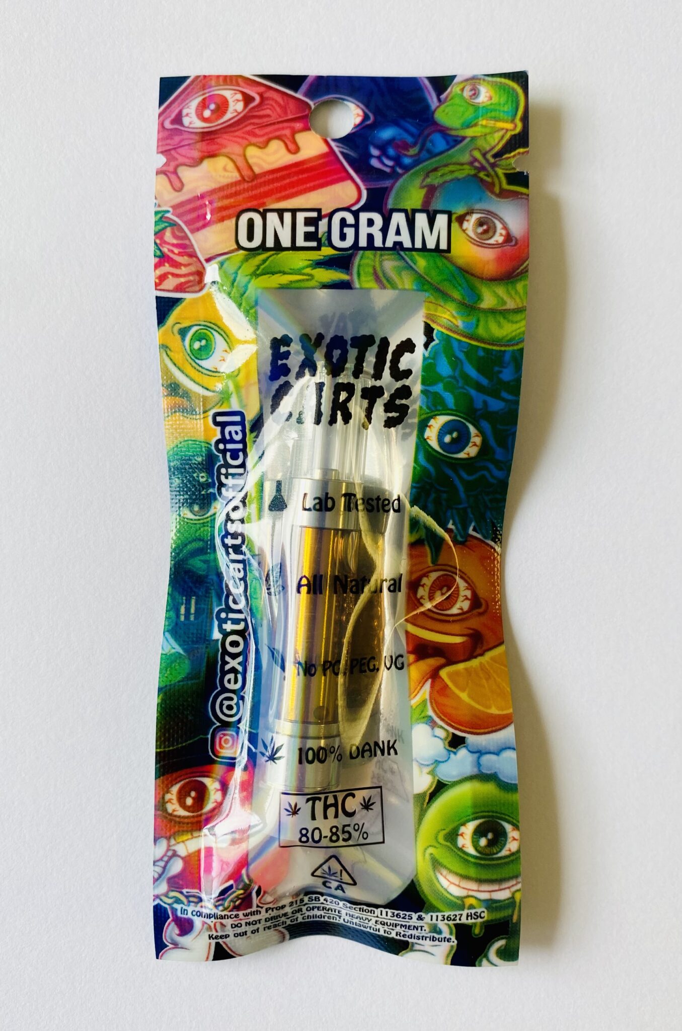 Exotic Carts - Vape Cartridge 1 g - Image 2