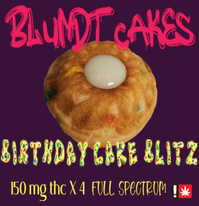 600mg - Blundt Cake 4-Pack - Image 3