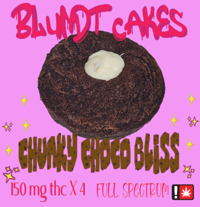 600mg - Blundt Cake 4-Pack - Image 2