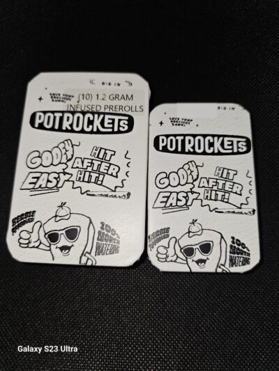 Pot Rockets 5 pack Live Resin Injected Joints (5g)