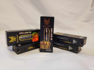 Muha Meds King Louis XIII Vape Cartridge (Indica) 1000mg - Image 3