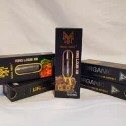 Muha Meds King Louis XIII Vape Cartridge (Indica) 1000mg