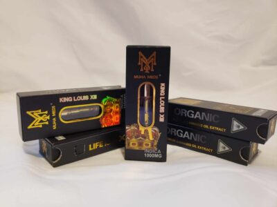 Muha Meds King Louis XIII Vape Cartridge (Indica) 1000mg