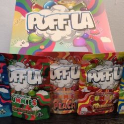 500mg THC -Puff LA Liquid Diamond Gummies