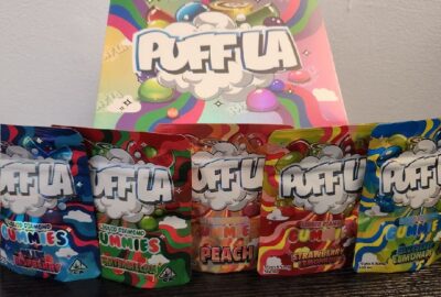 500mg THC -Puff LA Liquid Diamond Gummies