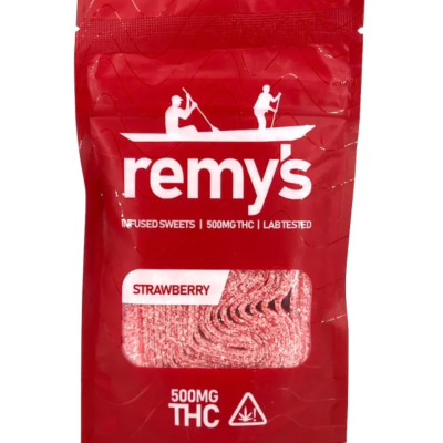 500mg - Remy's Strawberry Belts