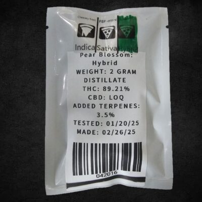 2g - Pot Rockets *Oregon Grown* Vape -Pear Blossom (Hybrid) - Image 2