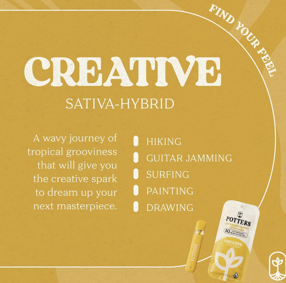 Potters Live Resin Disposable Vape 1g CannaSense