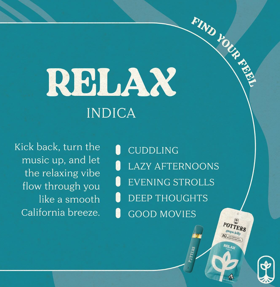 Potters Live Resin Disposable Vape 1g CannaSense