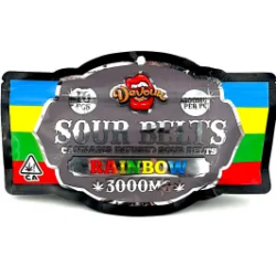 3000mg - Devour Rainbow Sour Belts