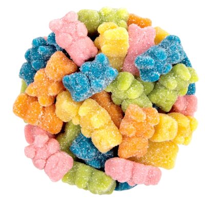 5000mg - Smashed Neon Bear Gummies - Image 3