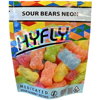 600mg - Hyfly Sour Bears Neon