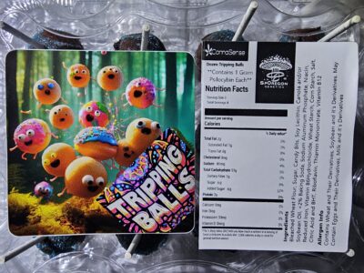 12g - Tripping Balls *SpOregon Genetics* Magic Mushroom Cakeballs - Image 3