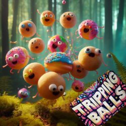 12g - Tripping Balls *SpOregon Genetics* Magic Mushroom Cakeballs