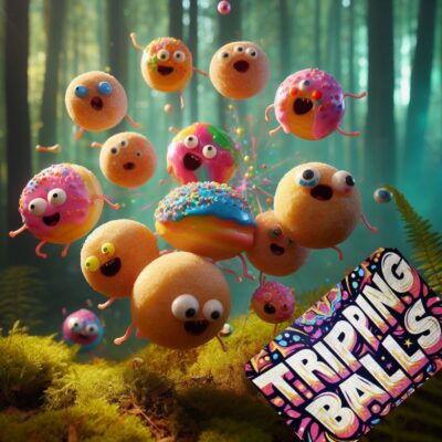 12g - Tripping Balls *SpOregon Genetics* Magic Mushroom Cakeballs