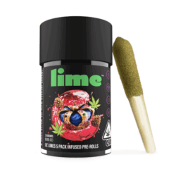 3g - Lime Co. - Lil' Limes Diamond & Hash Infused Pre Rolls