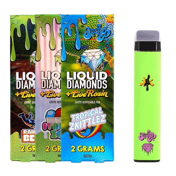 2g - Sticky AF Stickz Diamond + Rosin Disposable Vape