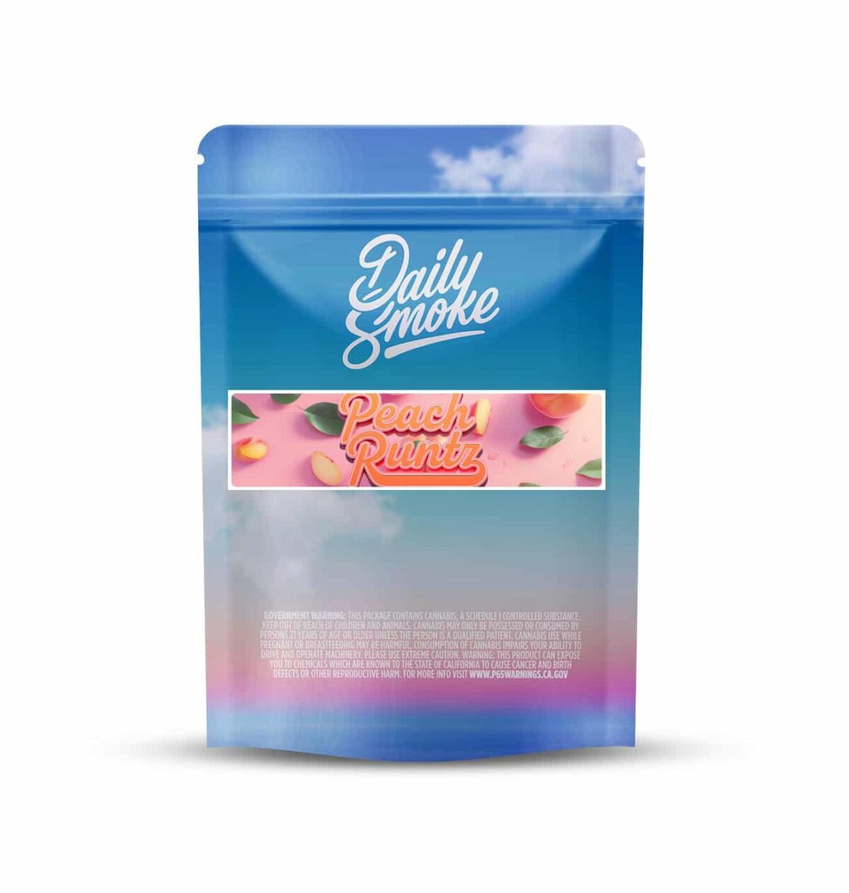 3.5g - Daily Smoke “Peach Runtz”AAA Indoor Flower - DOGTOWN