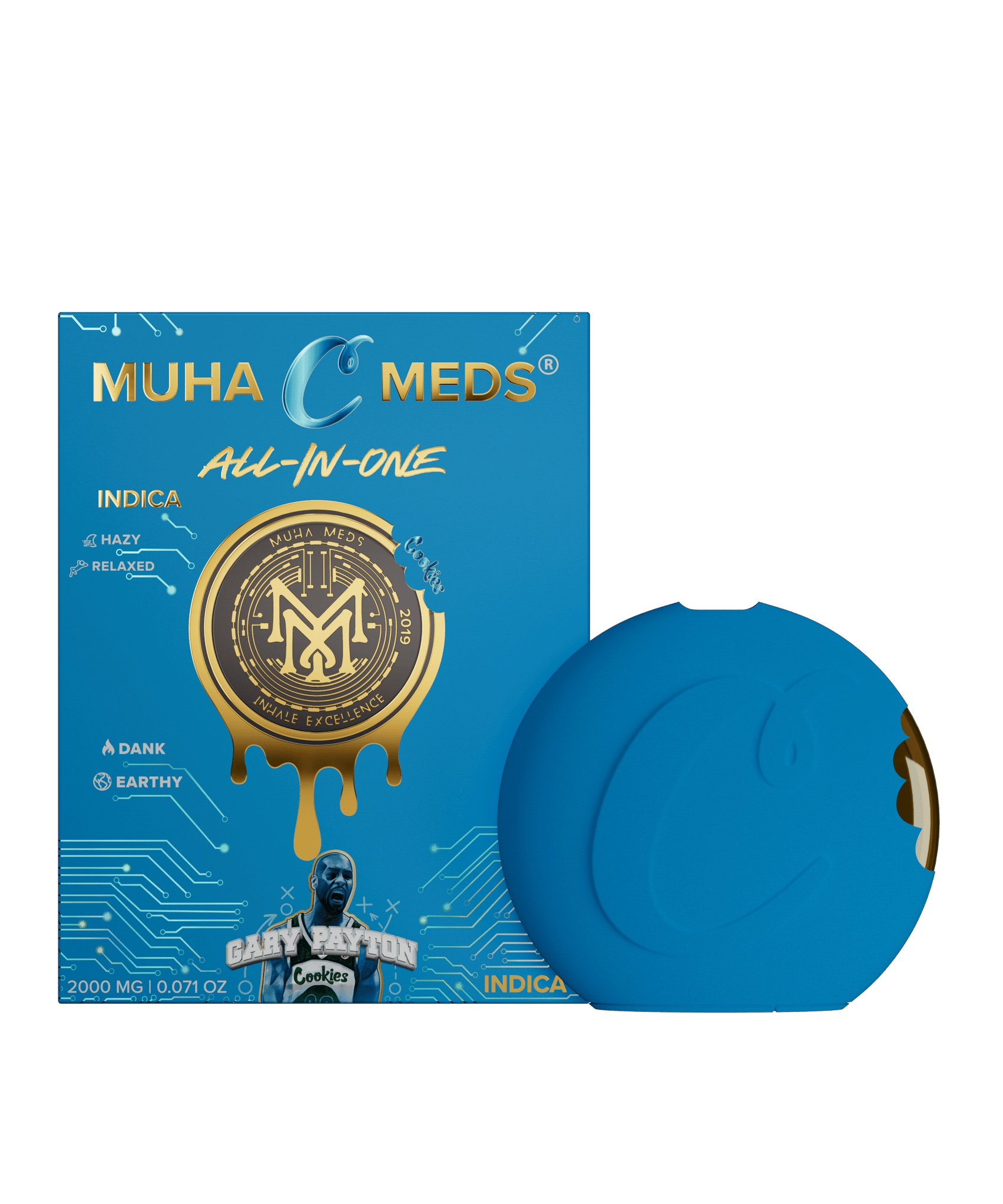 2g - Muha Meds X Cookies Al-In-One Disposable - DOGTOWN