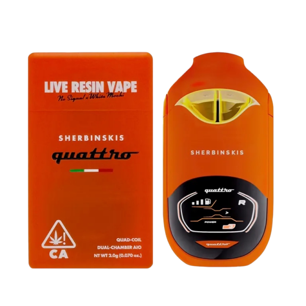2g - Sherbinski Quattro Dual-Chamber Live Resin Vape - DOGTOWN