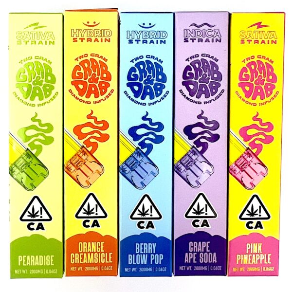 2g - Grab & Dab Diamond Disposable Vape