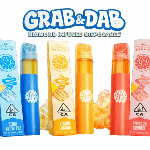 2g - Grab & Dab Diamond Infused Vape - DOGTOWN