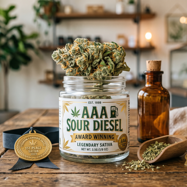 14g/28g - Triple A SOUR DIESEL by The Kind Canna - Award Winning