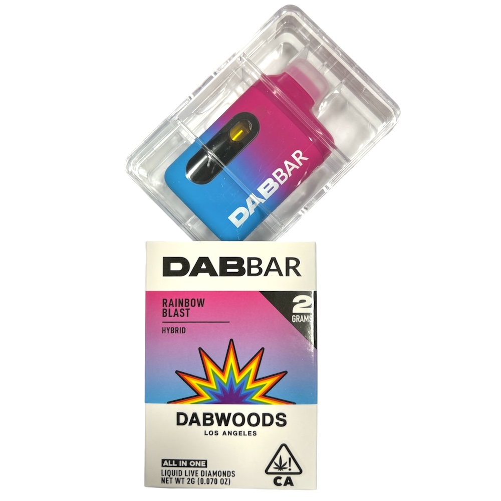 2g - Dabwoods Live Diamonds DABBAR Disposable Vape - Image 2