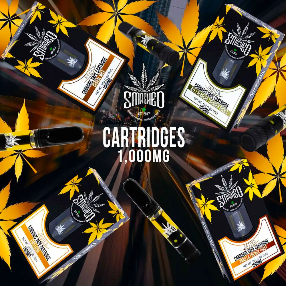 1g - Smashed Full Spectrum Vape Cartridge