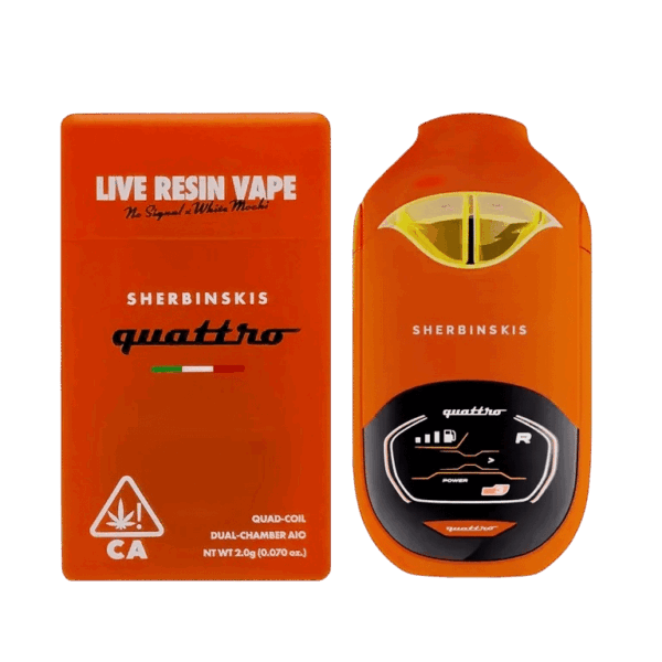2G - Sherbinski Quattro Dual-Chamber Live Resin Vape - DOGTOWN